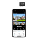 Câmera de Segurança Wi-Fi Visão Noturna Colorida