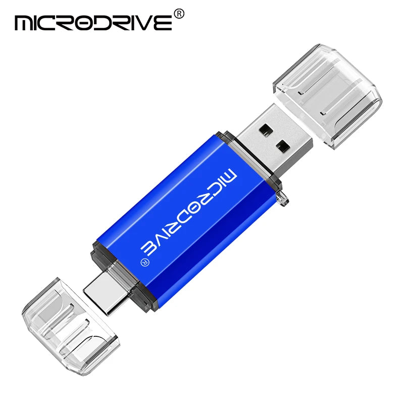Pendrive 2 em 1 USB 2.0 Celulares e Computadores