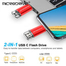 Pendrive 2 em 1 USB 2.0 Celulares e Computadores