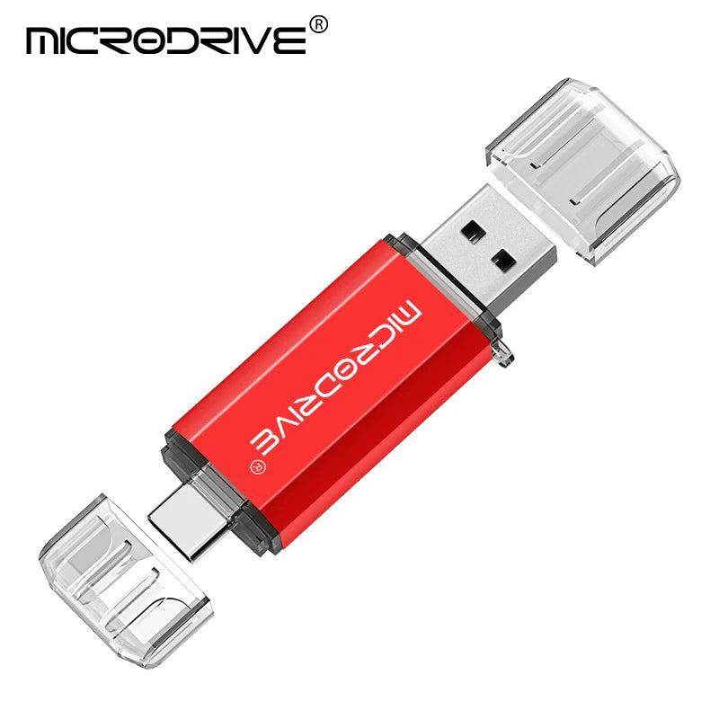 Pendrive 2 em 1 USB 2.0 Celulares e Computadores