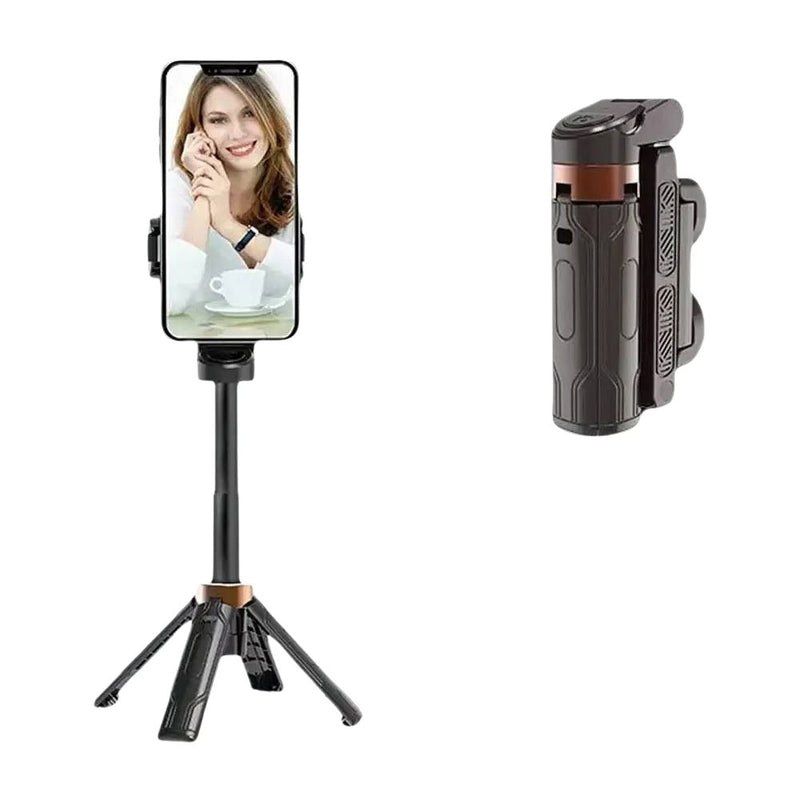 Mini Bastão de Selfie Bluetooth com Tripé 360°