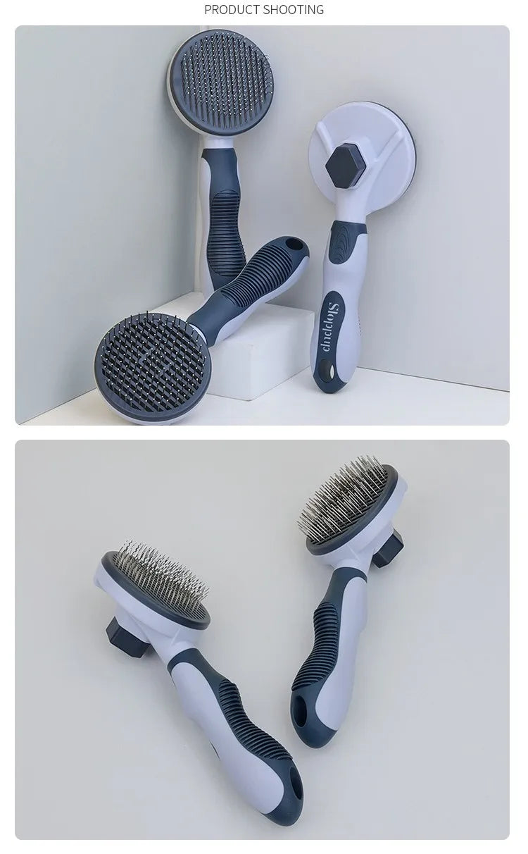 Escova Removedora de Pelos para Cães e Gatos