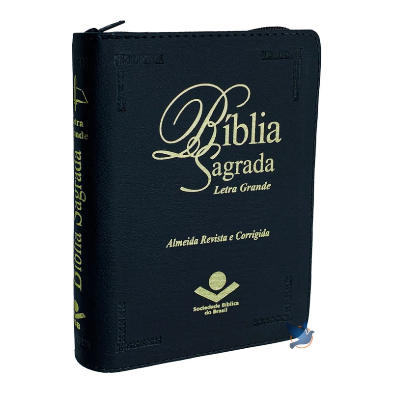 Bíblia Sagrada ARC Letra Grande com Zíper