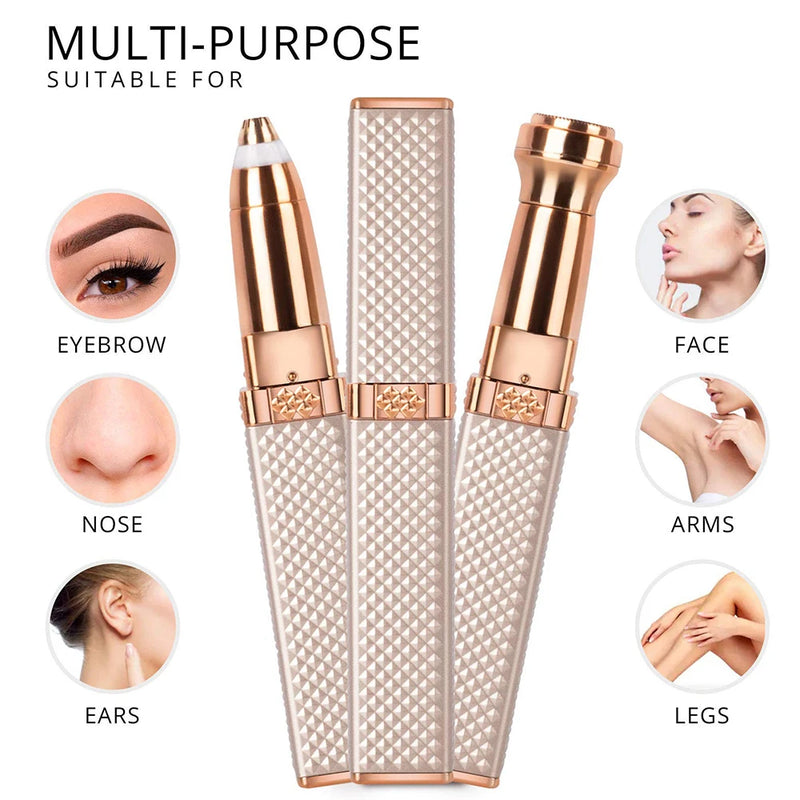 Depilador Sobrancelhas Elétrico Feminino 4 em 1