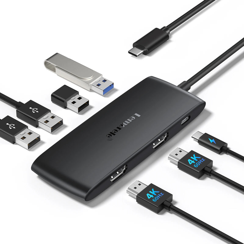 Deck Laptop USB HUB Dual HDMI 4K