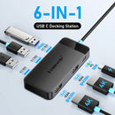 Deck Laptop USB HUB Dual HDMI 4K