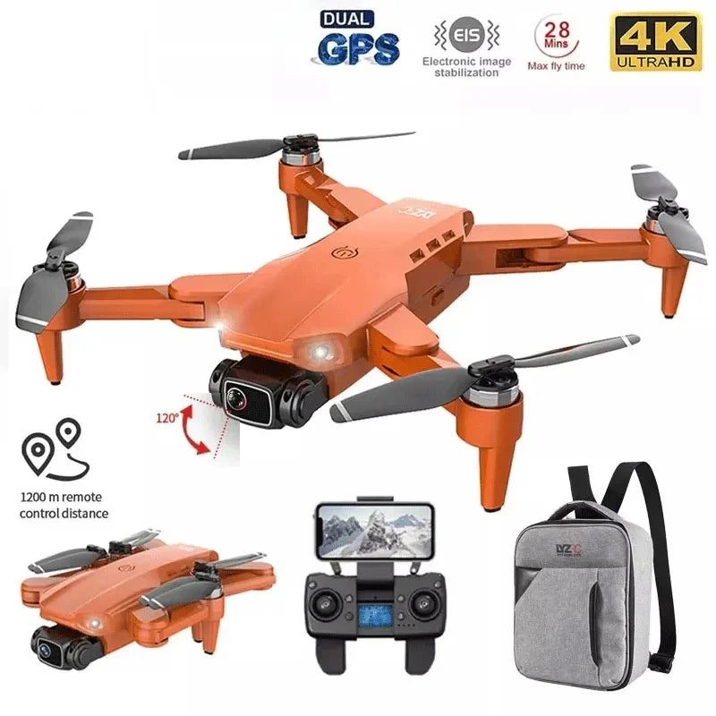 Drone L900 Pro 4K Professional GPS Dupla HD 1,2 KM