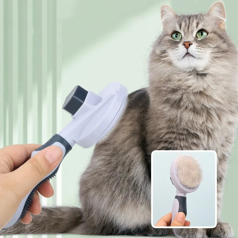 Escova Removedora de Pelos para Cães e Gatos