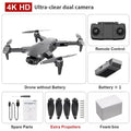 Drone L900 Pro 4K Professional GPS Dupla HD 1,2 KM