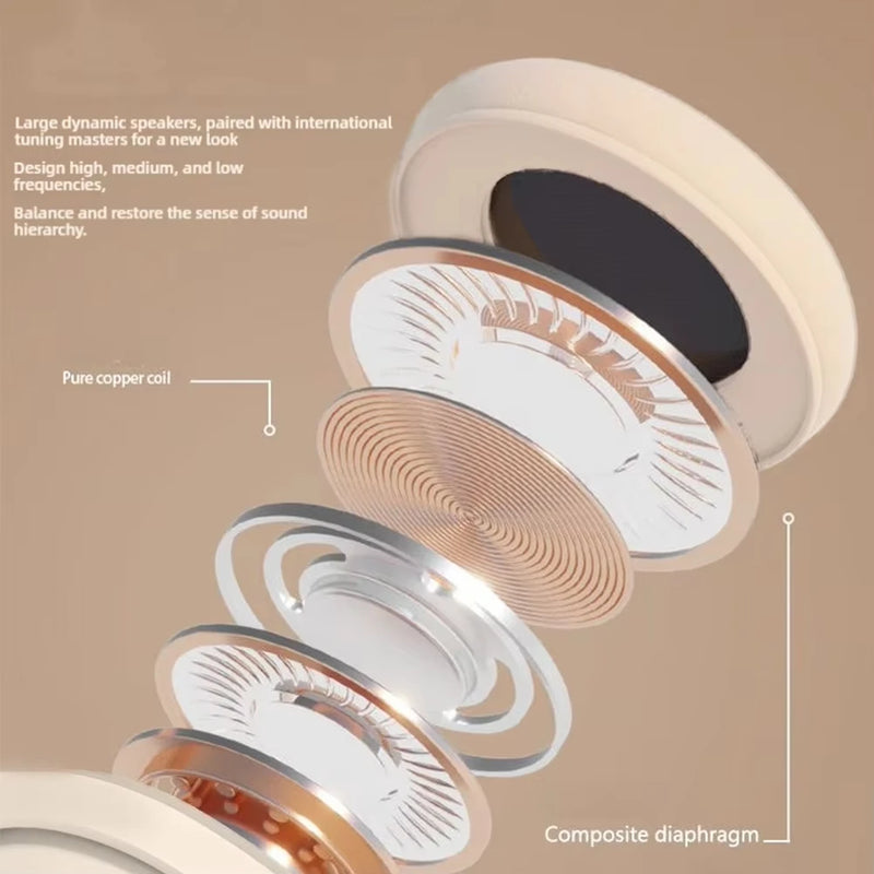 Fone de Ouvido Bluetooth Xiaomi MIJIA Over-Ear – HiFi Stereo, Dobrável, Leve e com Cancelamento de Ruído