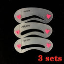 Caneta à Prova d’Água para Barba e Sobrancelha com 4 Pontas