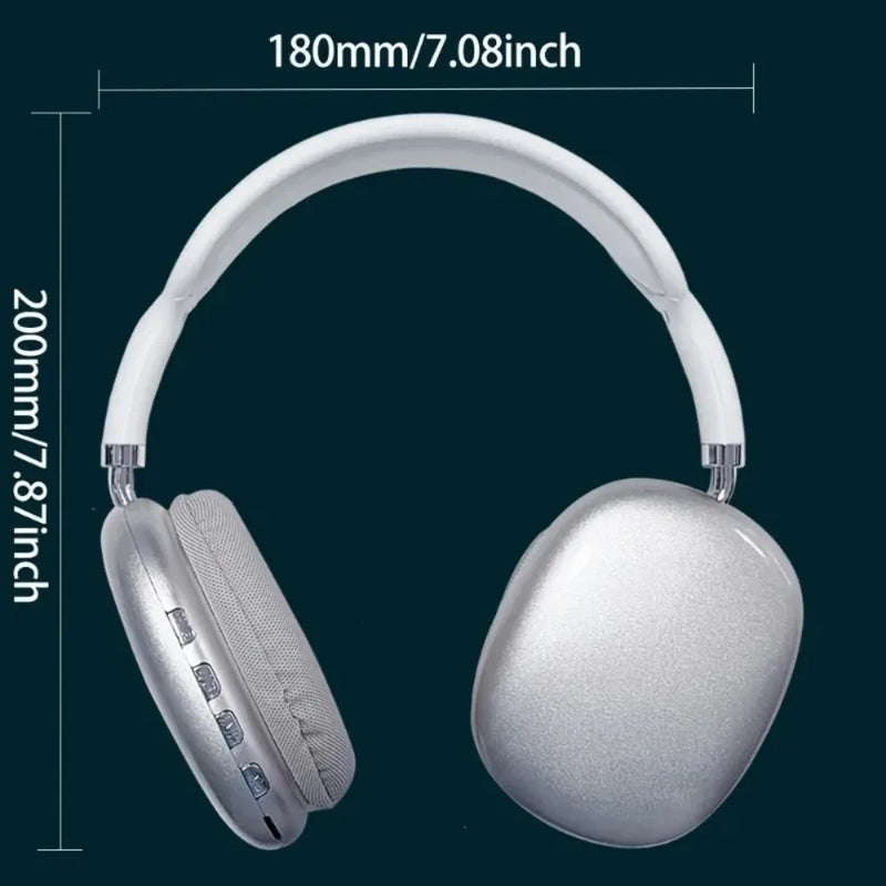 Fone de Ouvido Bluetooth P9 IGRARK – Over-Ear com Cancelamento de Ruído e Som Imersivo