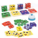 Cubo de Expressões Faciais Educativo Infantil
