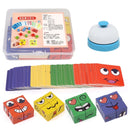 Cubo de Expressões Faciais Educativo Infantil