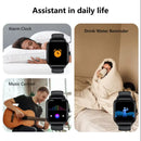 Smartwatch Bluetooth Chamadas Música Rastreador Fitness