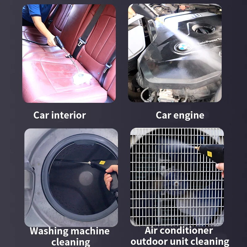 Limpador a Vapor Portátil de Alta Pressão Higienização Profunda