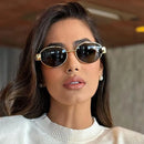 Óculos de Sol Oval Vintage