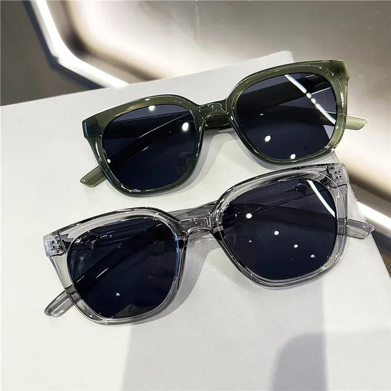 Óculos de Sol Quadrado Retrô Unissex