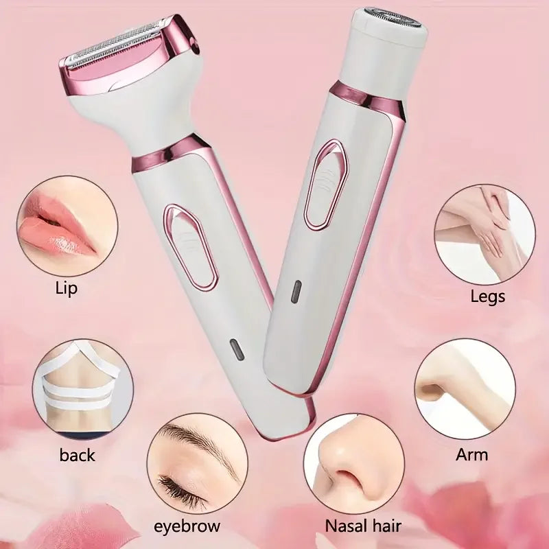 Depilador Elétrico 4 em 1 Uso Seco e Molhado