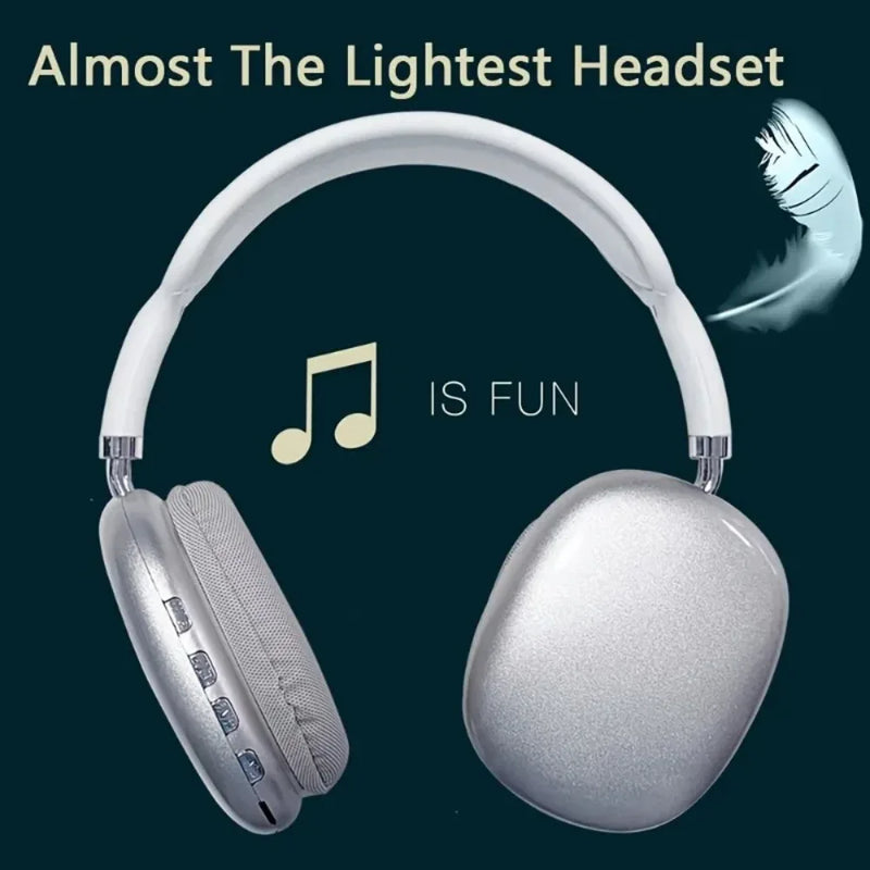 Fone de Ouvido Bluetooth P9 IGRARK – Over-Ear com Cancelamento de Ruído e Som Imersivo