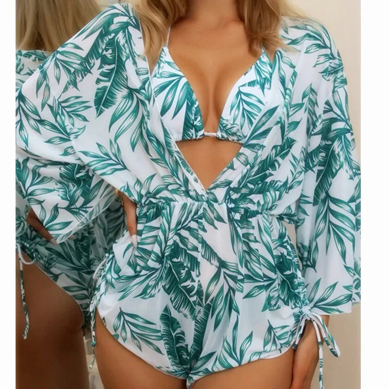 Conjunto 3 Peças – Maiô/Biquíni