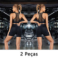 Kit 2 Shorts Esportivos Femininos – Conforto Estilo