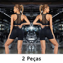 Kit 2 Shorts Esportivos Femininos – Conforto Estilo