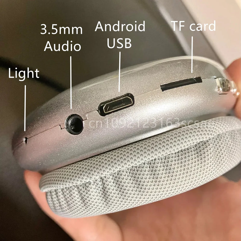 Fone de Ouvido Bluetooth P9 IGRARK – Over-Ear com Cancelamento de Ruído e Som Imersivo