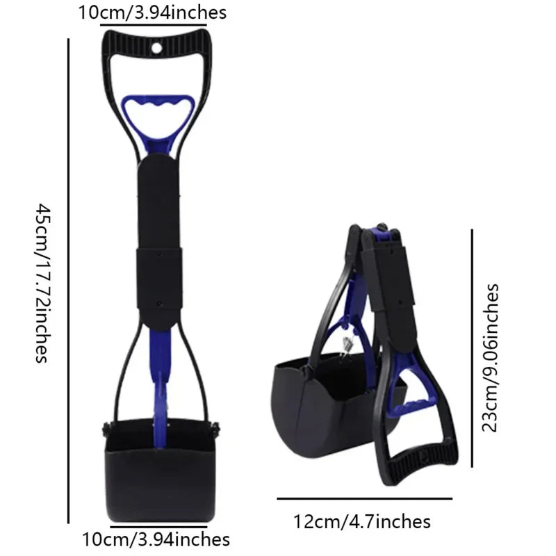 Pegador de Fezes para Cães com Cabo Longo