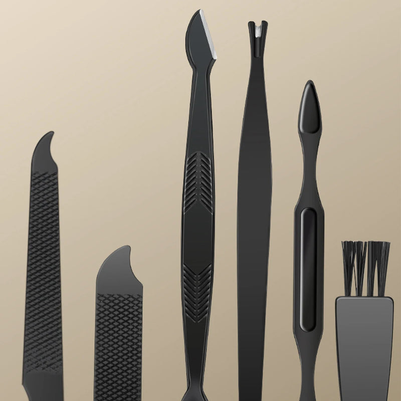 Kit de Alicates e Ferramentas para Unhas 8 a 24 Peças Aço Inoxidável