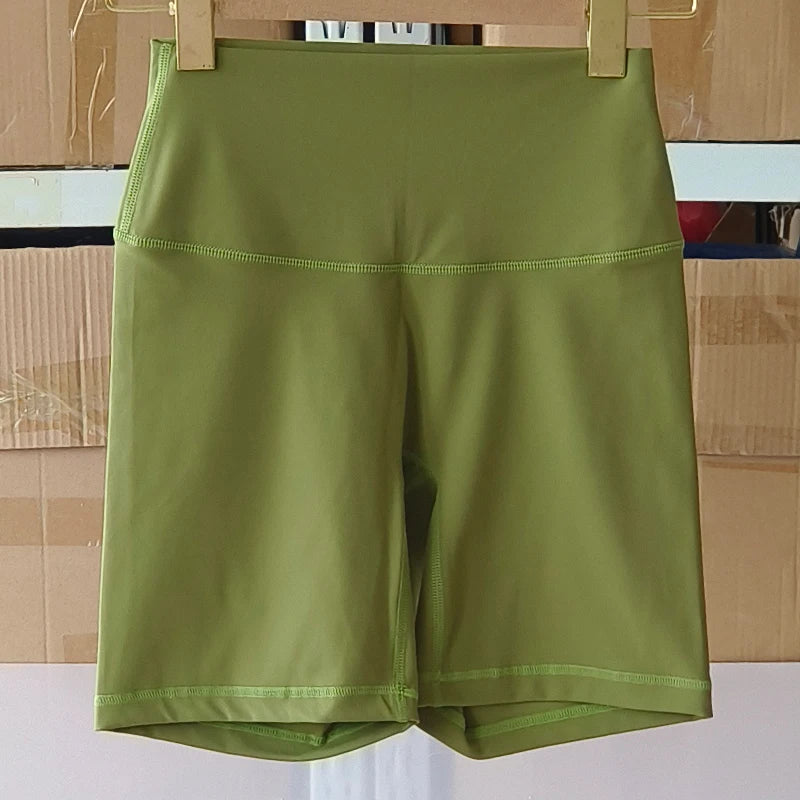 Shorts Feminino Esportivo de Cintura Alta