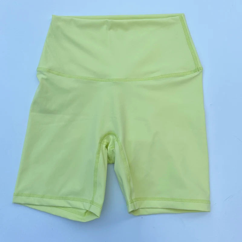 Shorts Feminino Esportivo de Cintura Alta