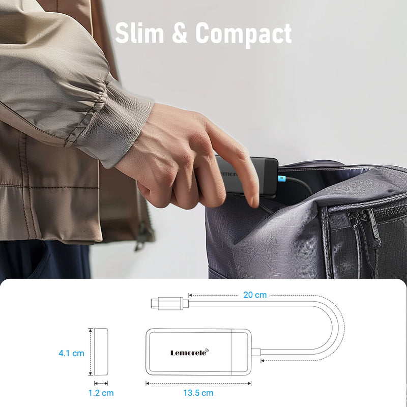 Deck Laptop USB HUB Dual HDMI 4K