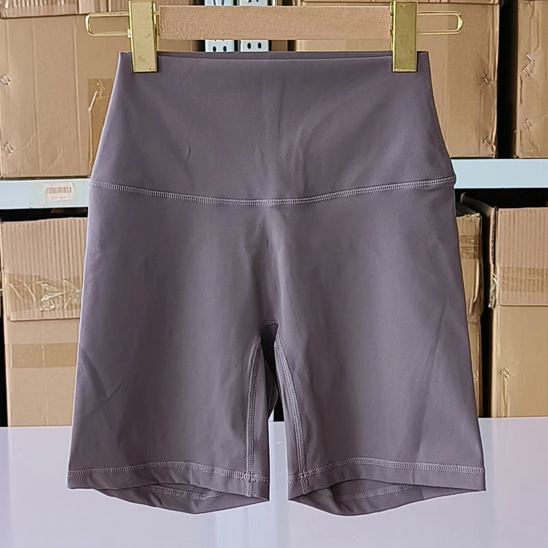 Shorts Feminino Esportivo de Cintura Alta
