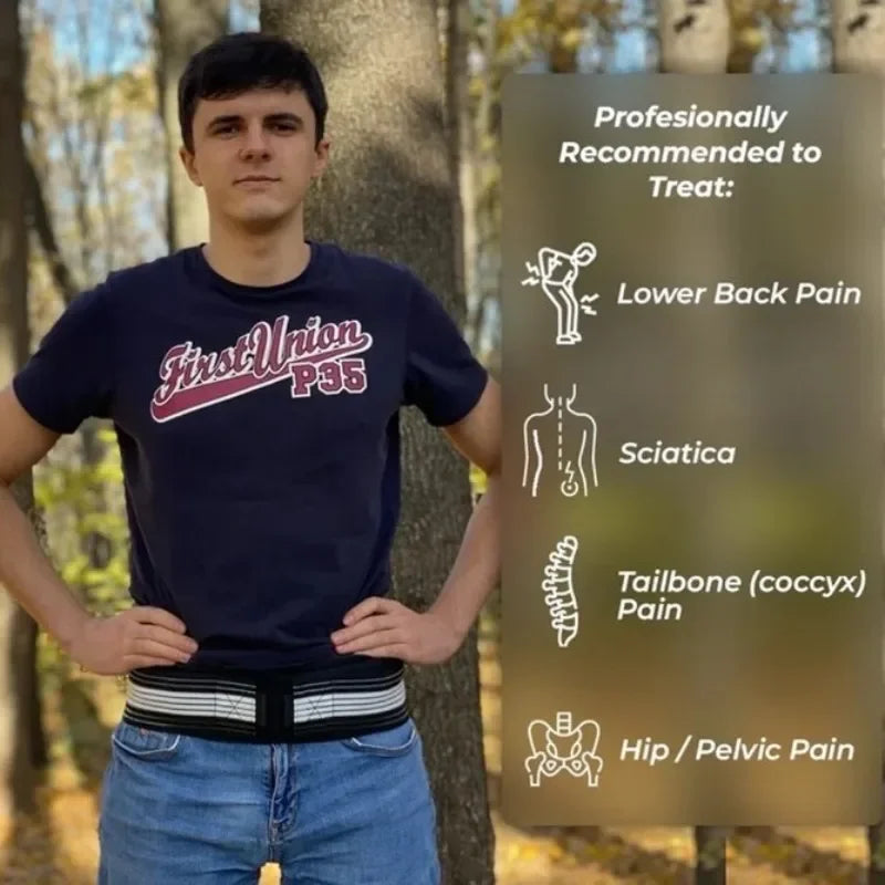 Cinta Ortopédica para Articulação Sacroilíaca