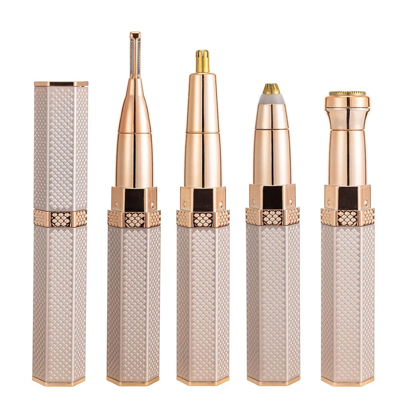 Depilador Sobrancelhas Elétrico Feminino 4 em 1