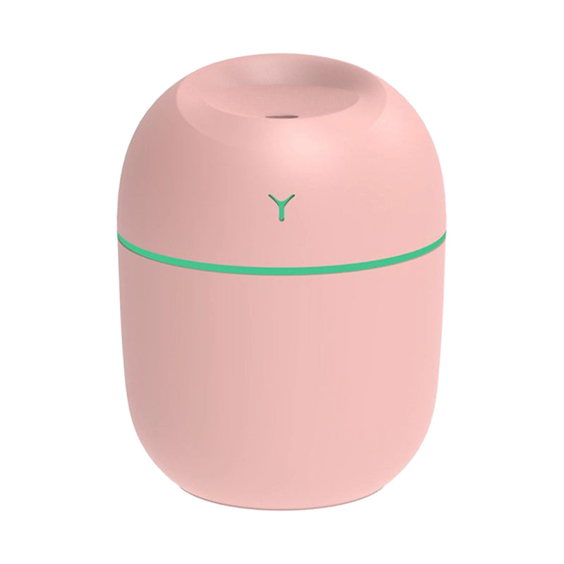 Umidificador Portátil USB 220ml com Difusor de Aroma e Luz Noturna