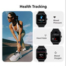 Smartwatch Bluetooth Chamadas Música Rastreador Fitness